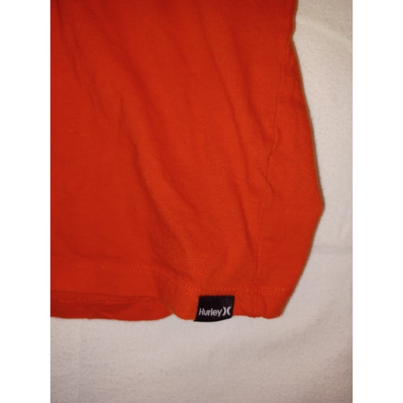 Hurley Rising Swell T-Shirt Mens Size XL Red Graphic USA - Picture 3 of 8